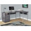 Bureau en L, L 80 po