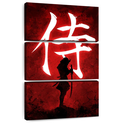 Leisha Samurai On Red