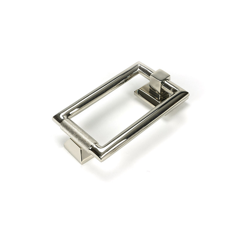 Brompton Door Knocker, Polished Nickel