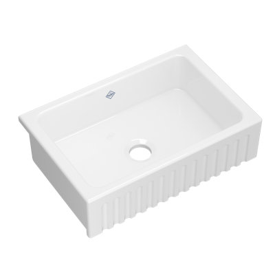 31" Bowland Single Bowl Apron Front Fireclay Kitchen Sink