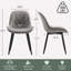 Chaise d'appoint rembourrée en similicuir Chardee-563054731