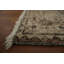 Tapis rétro vintage à motif de dinde délavé avec motif médaillon complexe 4 x 7