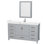 Sheffield 60" Bathroom Vanity Set with Mirror and Medicine Cabinet