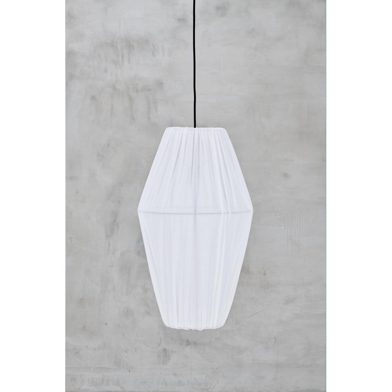 1 - Light White Teardrop Pendant