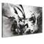 Graph Fire - Wrapped Canvas Print-209442225
