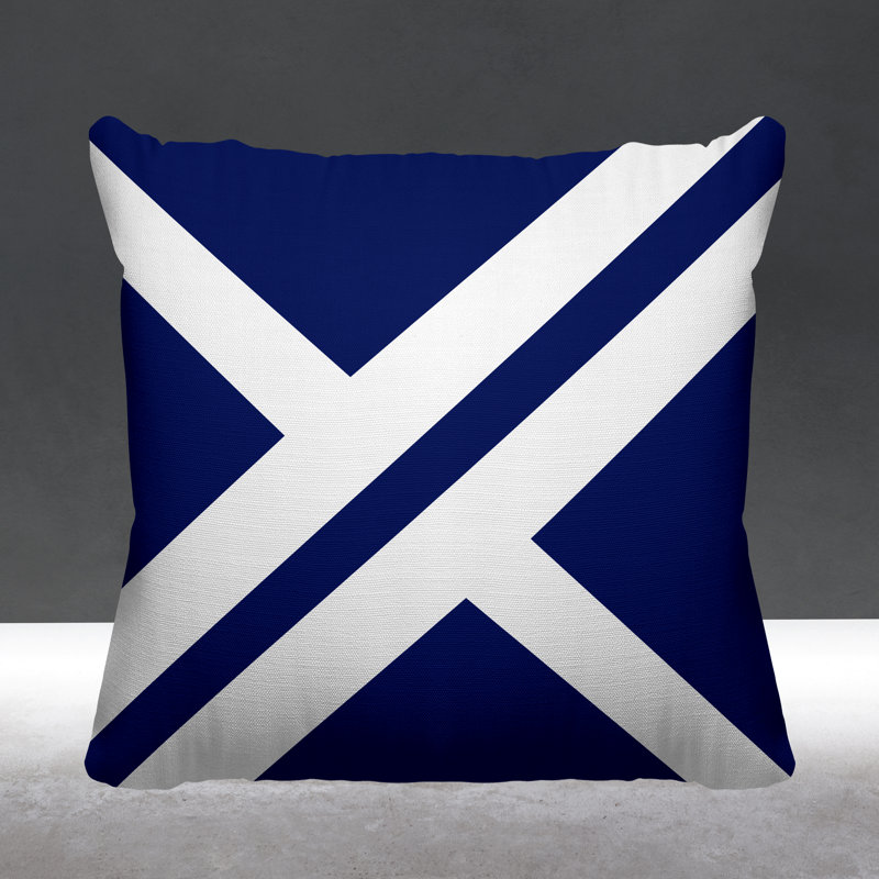 Coussin intérieur / extérieur Timber, L 17 po x H 17 po, Noir