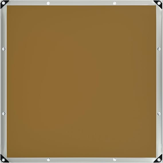 Poly Tarp Waterproof, 5 Oz, 160 Gsm, 10 Mil Thick, Wind & Uv Resistant Multipurpose Camping Tarp With Reinforced Edges & Rust Proof Grommets (10" L X 12" W, Reversible Silver And Brown)