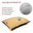 Aruba Geometric Polyester Pet Bed-70092244-70092245