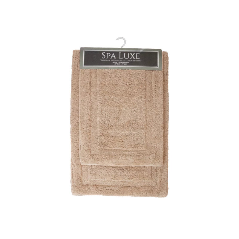 Redner Cotton Bath Rug, Semolina