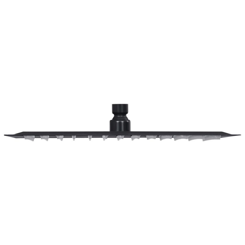 Gen Rain Fixed Shower Head, Matte Black