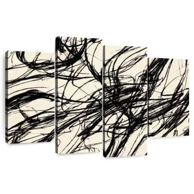 Avery Abstract Black Threads