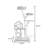 4 Tiers Cat Tree with Condons,Perch,Scratching Posts