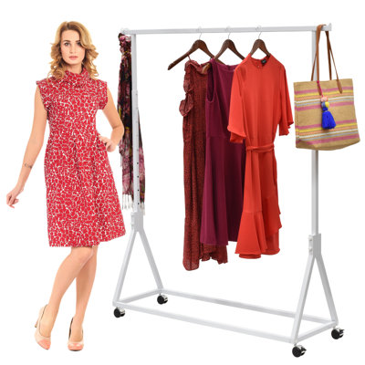 Portemanteau blanc mobile Mobile Rail