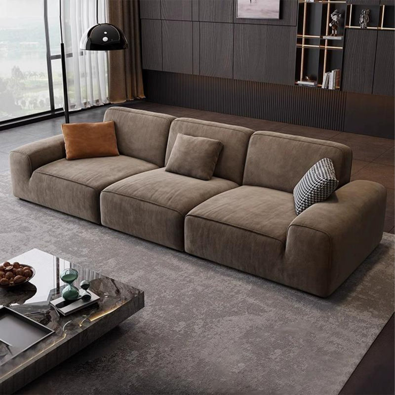 Canapé modulaire en polyester, H 29,53 po x l 12598 po x P 39,37 po