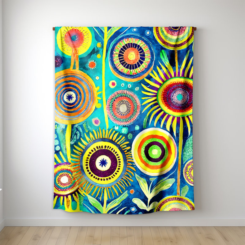 Throw Blanket, 80" L x 68" W