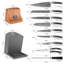 Nanfang Brothers Damascus Steel Knife Block Set