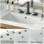 Meuble-lavabo 30 po avec lavabo en céramique-2041057267