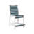Blanc / Gris ardoise