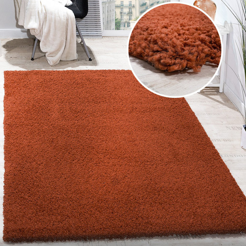 Lilith Solid Colour Area Rug, Rectangle 80 x 150cm