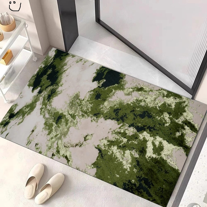 Indoor Doormat, 60cm W X 110cm L, Green