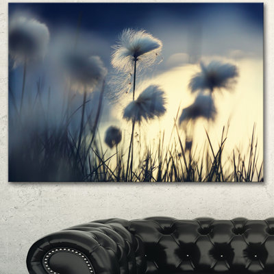 « arctique fleuri de coton floral », impression sur toile tendue