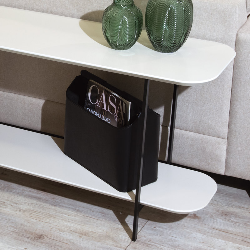 Console 35,43 po Robinett, Blanc