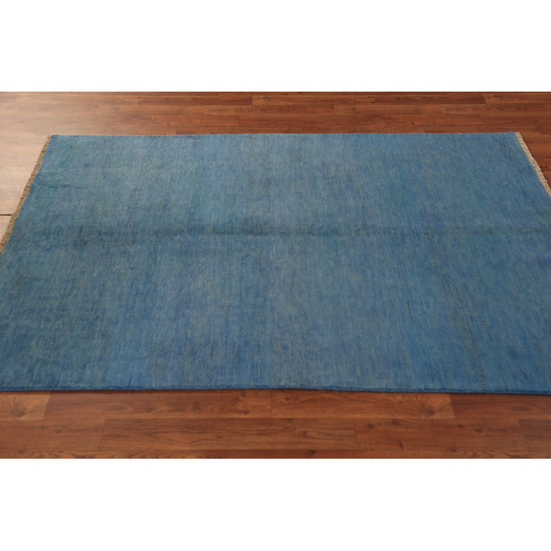 Tapis bleu Gabbeh