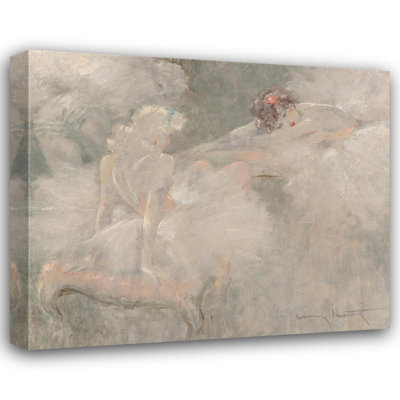 "Attitudes" by  Louis Icart - Gallery Wrap Canvas Wall Art