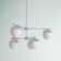 Yearby 6 - Light Dimmable Tiered Chandelier