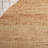 Nethe Natural Fiber Flat Weave Jute Pile Geometric Rug-224120629