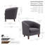 Chasewych Upholstered Barrel Chair-1521175770