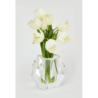 Letha Crystal Table Vase