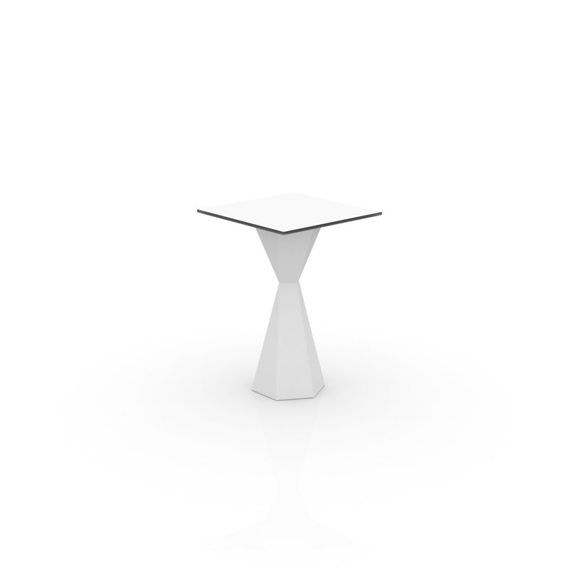 Vertex Plastic Dining Table, 19.75"