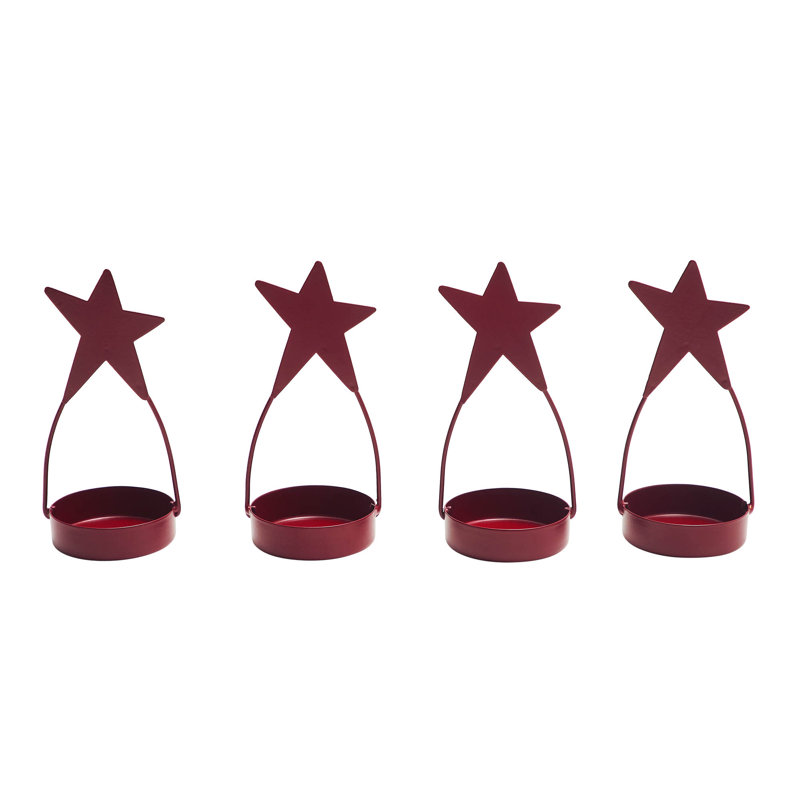 Ensemble de 4 bougies chauffe-plat Festive Finds, Bourgogne