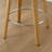 Swivel Upholstered Counter & Bar Stool With Solid Wood Frame-117007224-120328226
