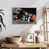 Floating Frame Natural Wood selected