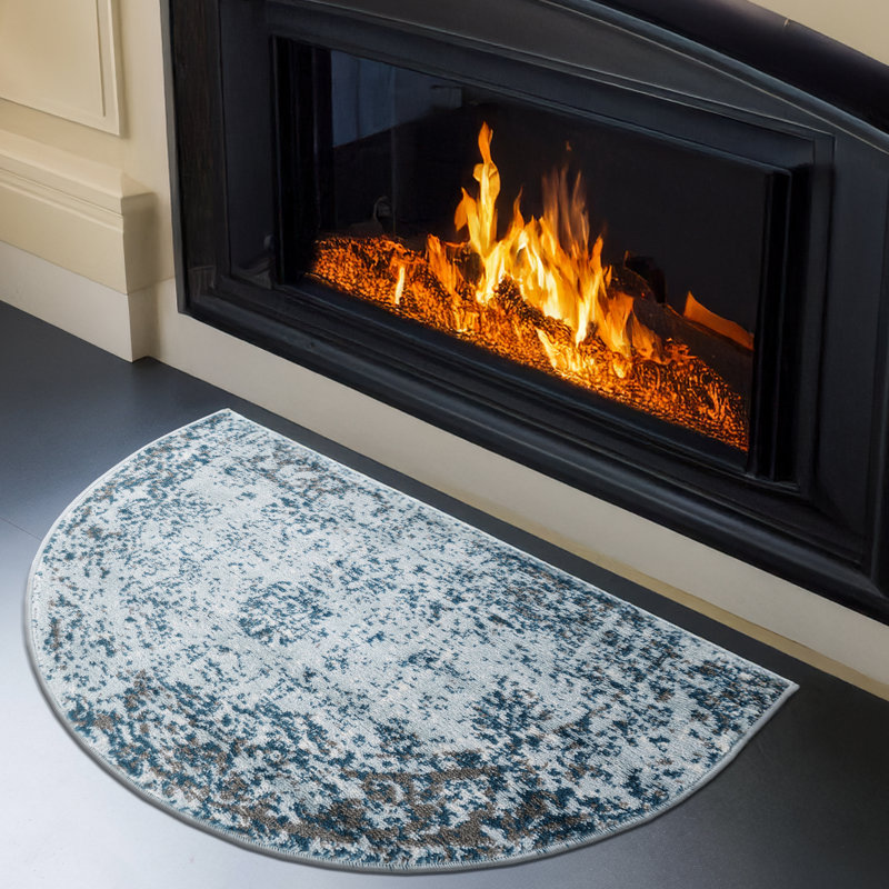 Tapis Antibes, Demi-cercle 2 pi 2 po x 3 pi 7 po