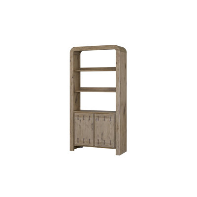 Oak Bowtie Bookcase