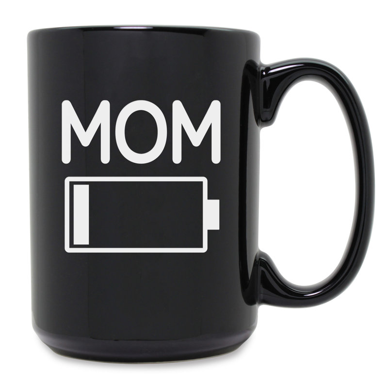 Tasse à café à pile faible, Maman