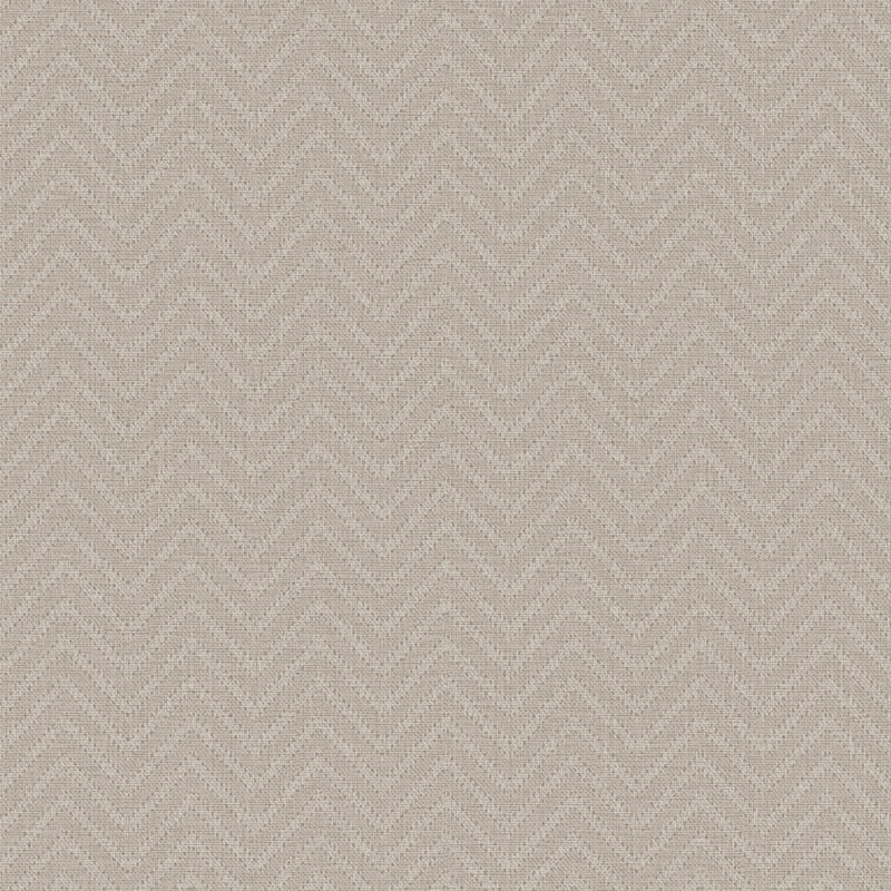 Herringbone Weave Praline Wallpaper, Cream