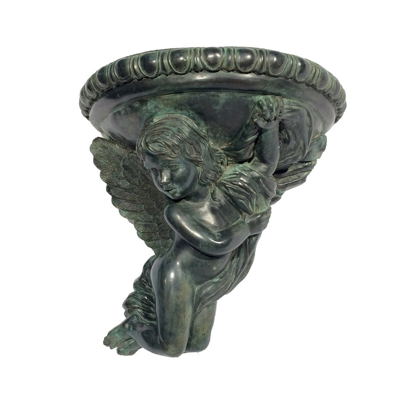 Urne à fleurs bronze