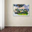 «The Garden At Les Lauves», reproduction sur toile tendue-319794901