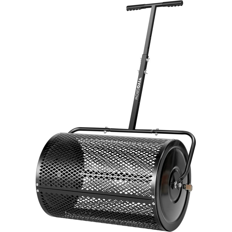 Peat Moss Spreader with Adjustable T-Shaped Handle