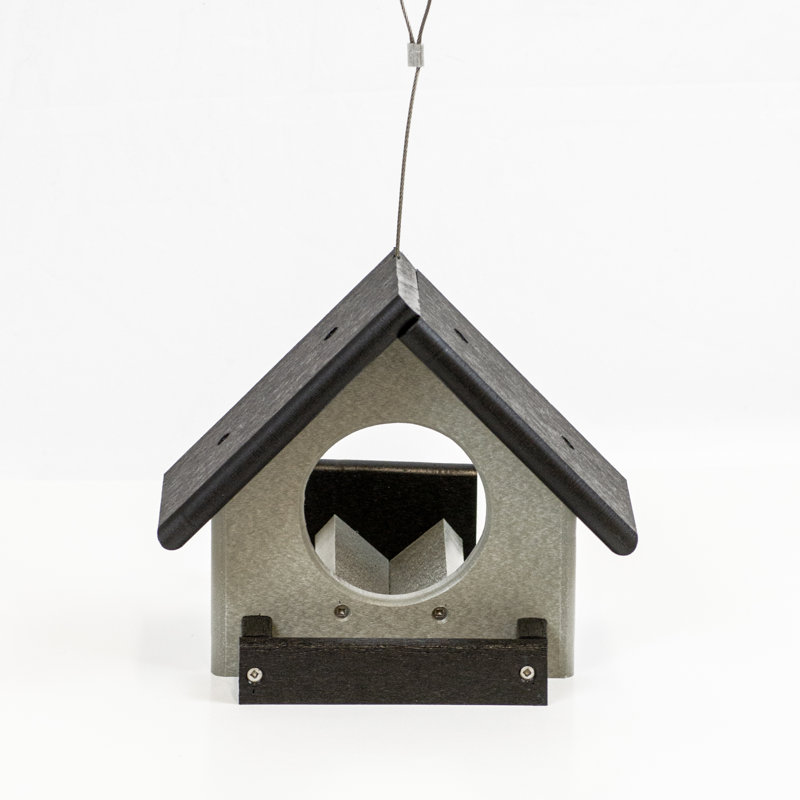 Mangeoire d'oiseaux à trémie suspendue