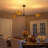 3 - Light Dimmable Sputnik Modern Linear  Flush Mount Ceiling Light
