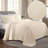 Superior Florin Matelasse Jacquard Scrolling Medallion Cotton Bedspread Set With Pillow Shams-788619805-788619797