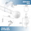 Tringle à rideaux simple ajustable Plante Ball-1749283311-1749283297