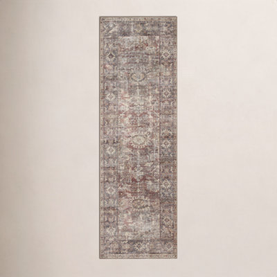 Amber Lewis x Loloi Georgie Bordeaux / Antique Area Rug