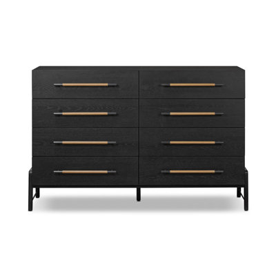 Karsten 8 Drawer Dresser-Oak Veneer