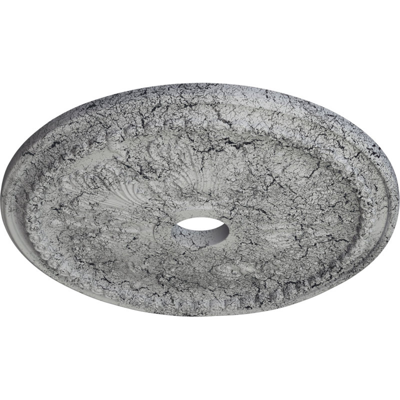 Médaillon de plafond Endurathane Winsor, DO 27 1/2 po x P 4 po x P 1 1/2 po (convient aux auvents jusqu'à 4 po)